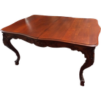 Grote Luikse Tafel Met Prachtig Beeldhouwwerk thumbnail 1