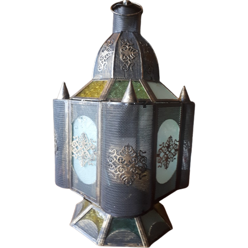 Vintage Oosterse Marokkaanse Arabische Lantaarn Lamp