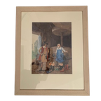 De Gelaarse Kat - Herman Moerkerk (1879-1949) - Watercolour thumbnail 1
