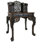 Antiek Chinees Padouk Houten Bureau thumbnail 1