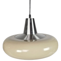 Vintage - Aluminium - Metaal - Space Age - Hanglamp - 3e Kwart 20e Eeuw