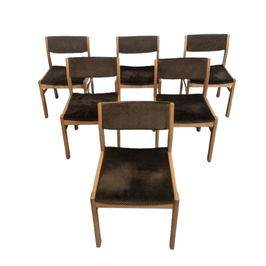6 Vintage Chairs 1970s. 1