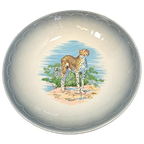Vintage Porseleinen Schaal Cheetah Italy thumbnail 1