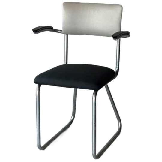 Ahrend | De Cirkel Eetkamerstoel Vintage Sledestoel Retro 1