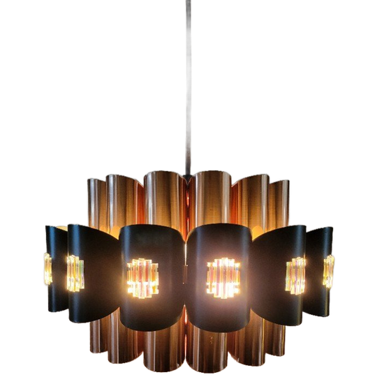 Deense Hanglamp Van Werner Schou Voor Coronell Elektro 1