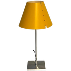 Luceplan Costanza Tafellamp Paolo Rizzatto Vintage Lamp Geel thumbnail 1