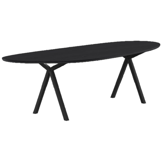 Studio Henk Eettafel Slim X Type Zwarte Lak, Blob 1