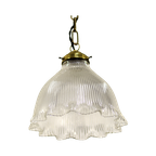 Art Deco Holophane Hanglamp thumbnail 1