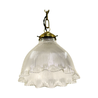 Art Deco Holophane Hanglamp