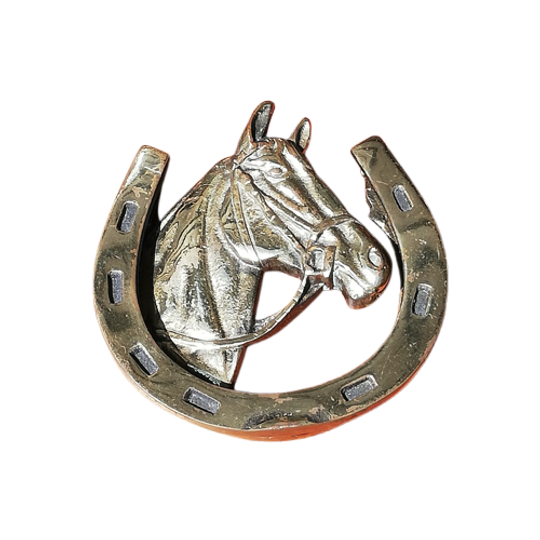 Messing Deurklopper Paard 1