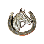 Messing Deurklopper Paard thumbnail 1