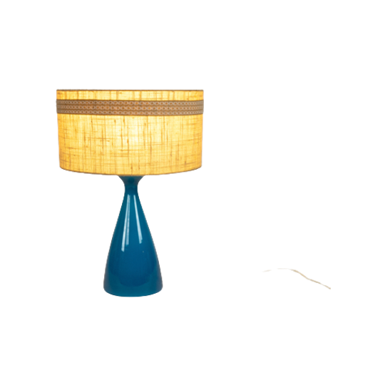 Kastrup Holmegaard - Jacob Bang - Tafellamp - Denemarken - Blauw - 60's 1