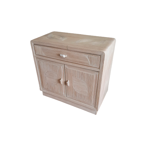 Split Reed Side Board/Cabinet 80 X 80 X 40 Cm