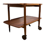 Vintage Houten Bar Cart / Roltafeltje / Barmeubel thumbnail 1