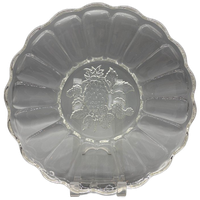 Persglas Schaal Art Deco Fruitdecor 20's