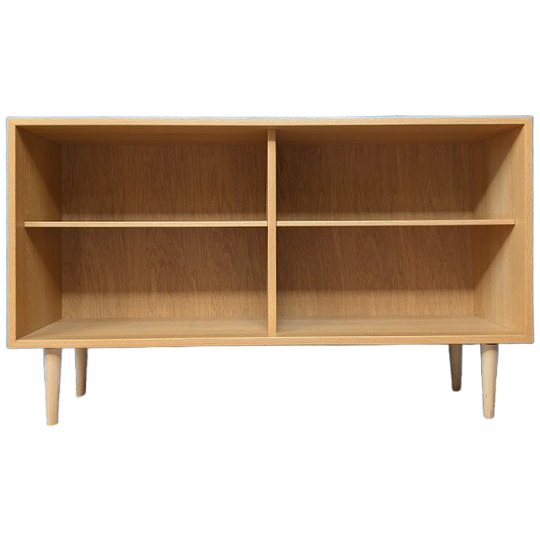 Midcentury Eiken Lage Boekenkast, Borge Mogensen 1