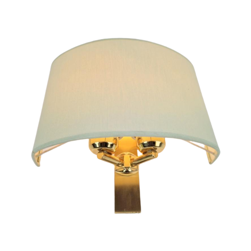 Vintage Baulmann Wandlamp Messing Regency ’70 10 X Design