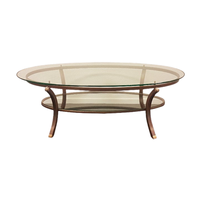 Pierre Vandel Oval Coffee Table, 1970S