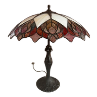 Tiffany Lamp, Design Glas In Lood Van Pauwenveren