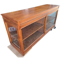 -klassieke Toonbank, Vitrinekast, Dressoir, Afm. 200x50m En