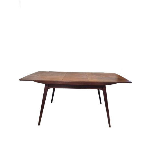 Louis van Teeffelen Voor Webe Uitschuifbare Teak Eettafel 1