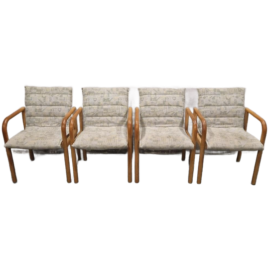 Set 4 Vintage Stoelen Eetkamerstoelen Hülsta Stoelen 1