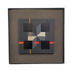 Geometrisch Abstract Werk Van Paul Ibou - 12/04/1975 thumbnail 1