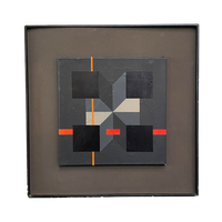 Geometrisch Abstract Werk Van Paul Ibou - 12/04/1975