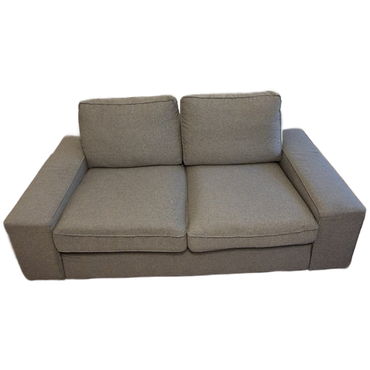 Grey 2 Seater Sofa - IKEA Kivik 1
