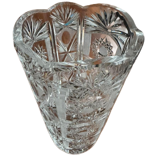 Vaas Geslepen Kristal 1