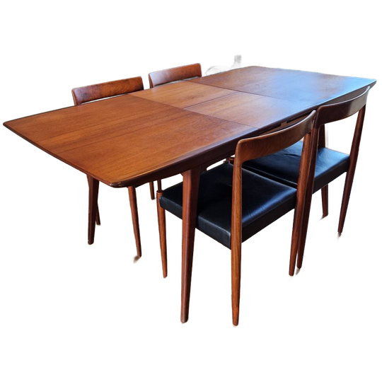 Vintage Louis Van Teefelen Eetkamer Tafel 1