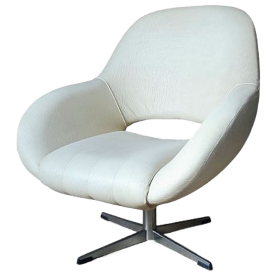 Space Age Skai Swivel Chair 1970s 1