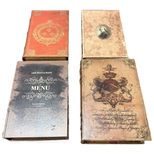 Klassiek Engels Opbergboek Maat L 1