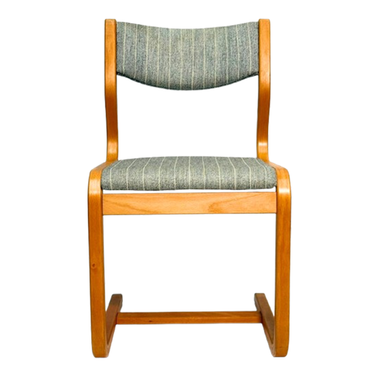 Mid-century Danish Magnus Olesen Chairs, 1970s, Set Of 3 1