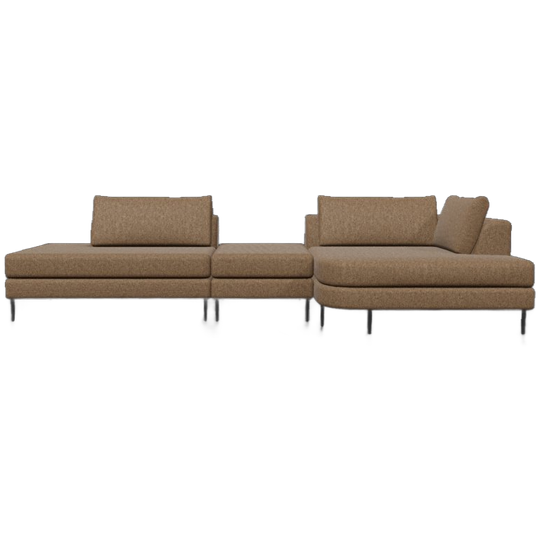 4x6 sofa - X3 Modulaire Bank Caramel Melange 1