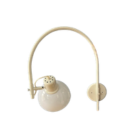 Witte Herda Space Age Boogwandlamp Uit Het Midden Van De Eeuw