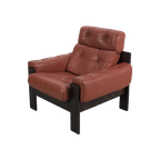 Deense Lederen Fauteuil 66388 thumbnail 1