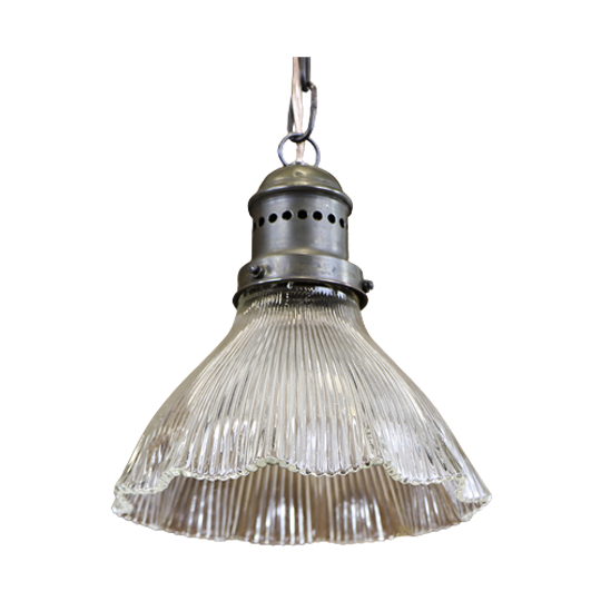 Antieke Holophane Hanglamp 1