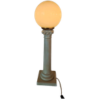 Vintage Pilaar Lamp Keramiek Zuil thumbnail 1