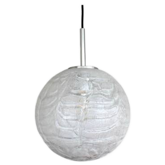 Vintage Doria Bollamp - Iced Glass S 1