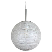 Vintage Doria Bollamp - Iced Glass S