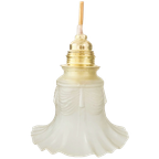 Vintage Barok Hanglampje Mat Glas Wit thumbnail 1