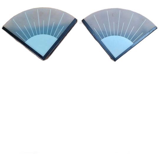 Art Deco Revival Postmoderne Wandlampen Design. 1