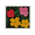 King & Mcgaw Bloemen, Ca. 1964 - Andy Warhol 60 X 60 Cm thumbnail 1