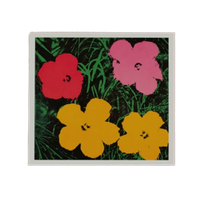 King & Mcgaw Bloemen, Ca. 1964 - Andy Warhol 60 X 60 Cm