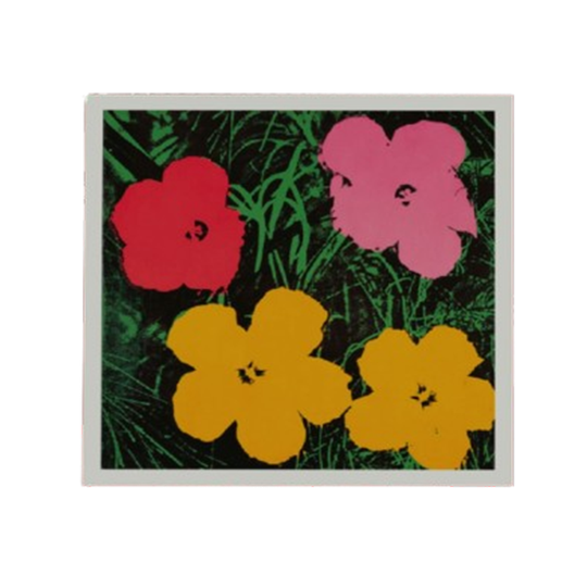 King & Mcgaw Bloemen, Ca. 1964 - Andy Warhol 60 X 60 Cm 1