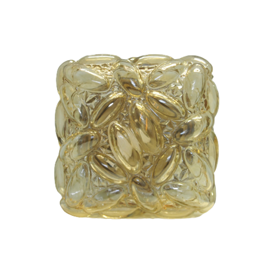 Amber Glazen Plafonnière Bubble Helena Tynell 1
