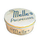 Zeldzaam Antiek Toonbank Blik Van Van Melle's Propellers🍬🧇 thumbnail 1