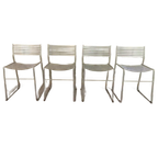 Set Van 4 Aero Wire Stoelen, Stapelbaar thumbnail 1