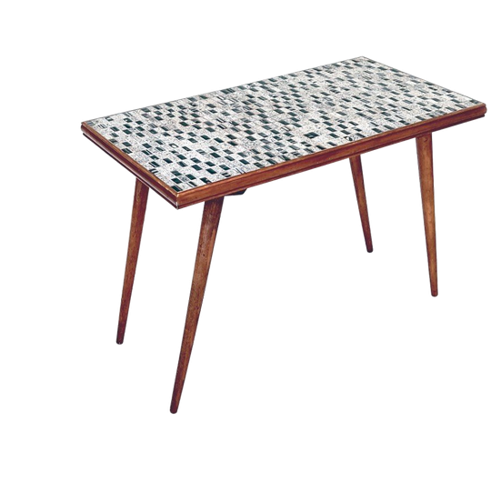 Bijzettafel Vintage Jaren 50 Mozaïek 1